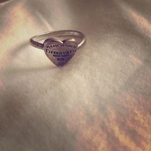 Tiffany heart ring